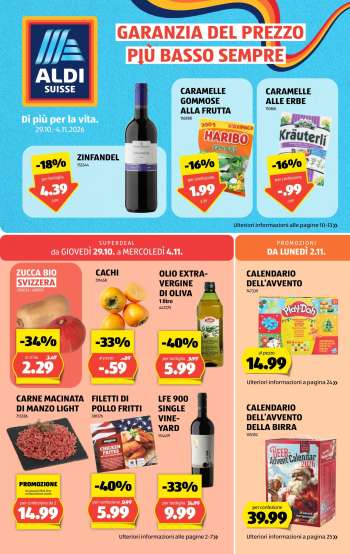 Prospekte Aldi - 29.10.2026 - 4.11.2026.
