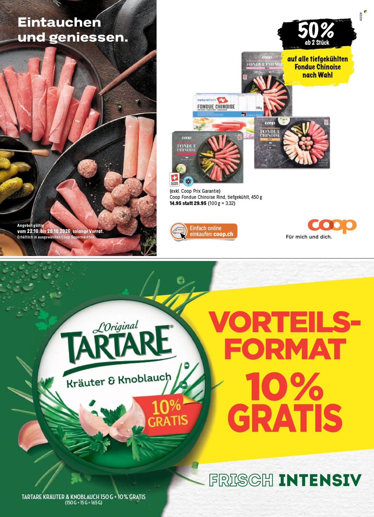 Prospekt Coop - 22.10.2026 - 28.10.2026. Seite 32