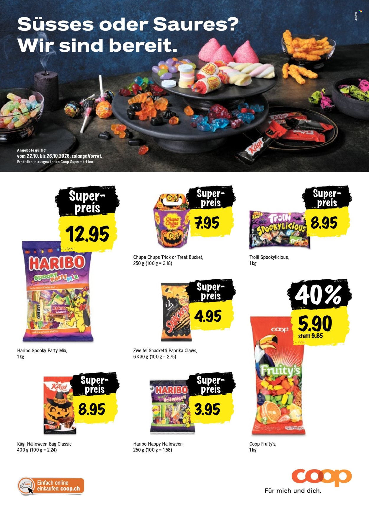 Prospekt Coop - 22.10.2026 - 28.10.2026. Seite 38