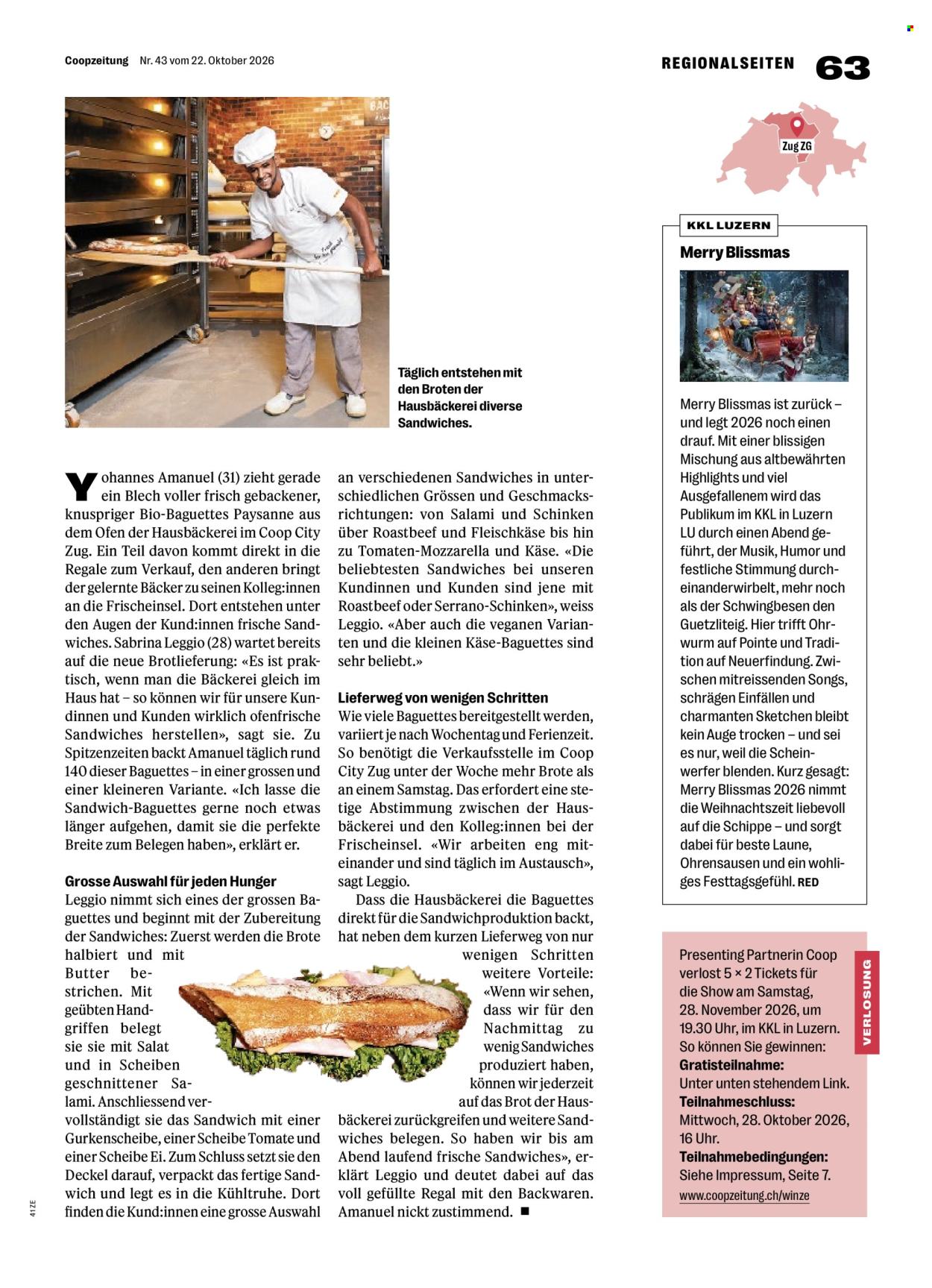 Prospekt Coop - 22.10.2026 - 28.10.2026. Seite 63