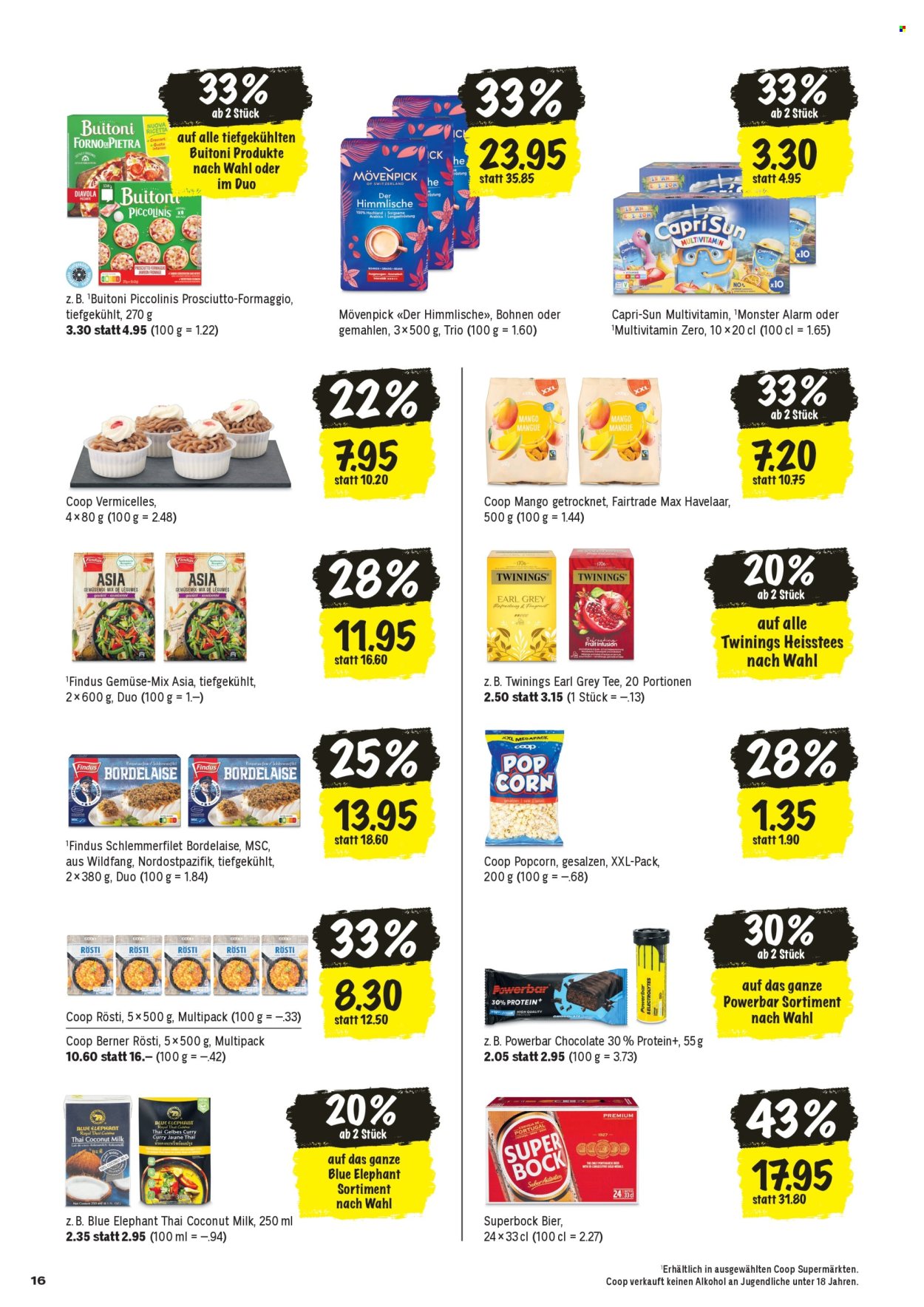 Prospekt Coop - 22.10.2026 - 28.10.2026. Seite 16