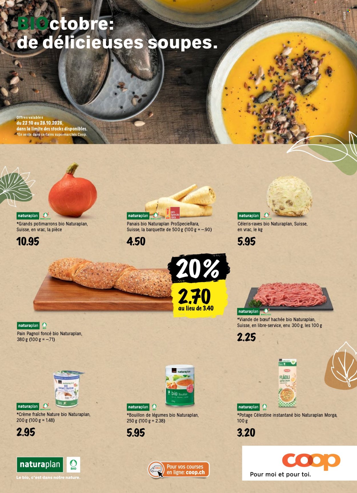 Prospekt Coop - 22.10.2026 - 28.10.2026. Seite 33
