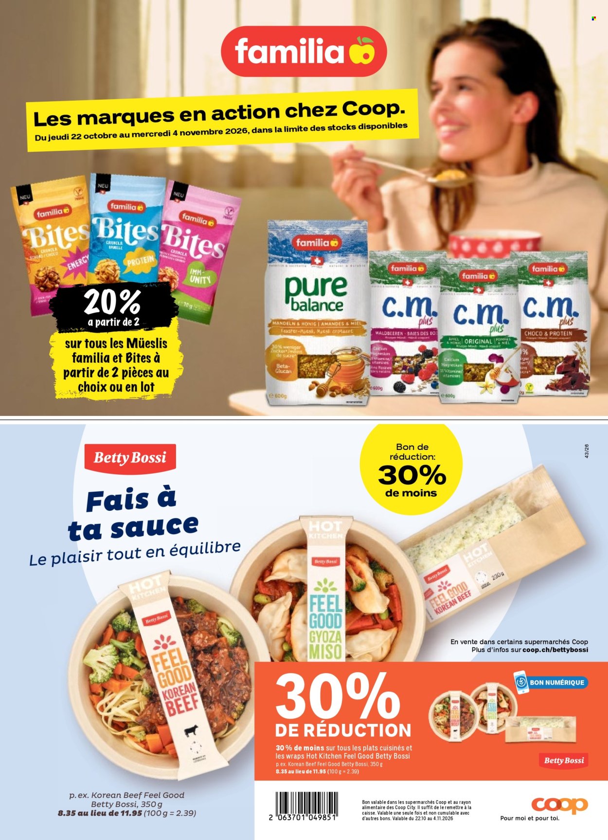 Prospekt Coop - 22.10.2026 - 28.10.2026. Seite 34