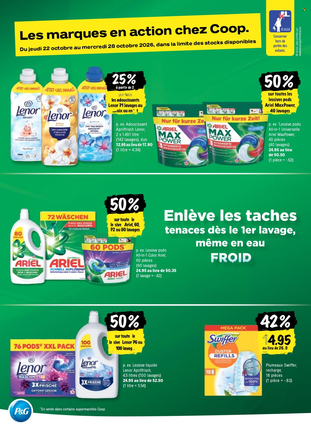 Prospekt Coop - 22.10.2026 - 28.10.2026. Seite 64