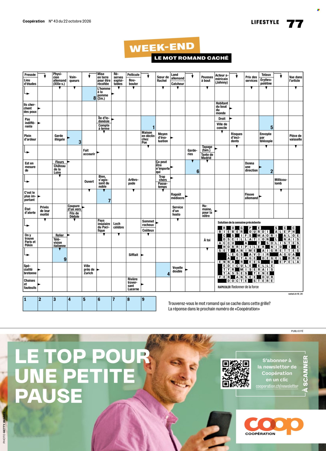 Prospekt Coop - 22.10.2026 - 28.10.2026. Seite 77