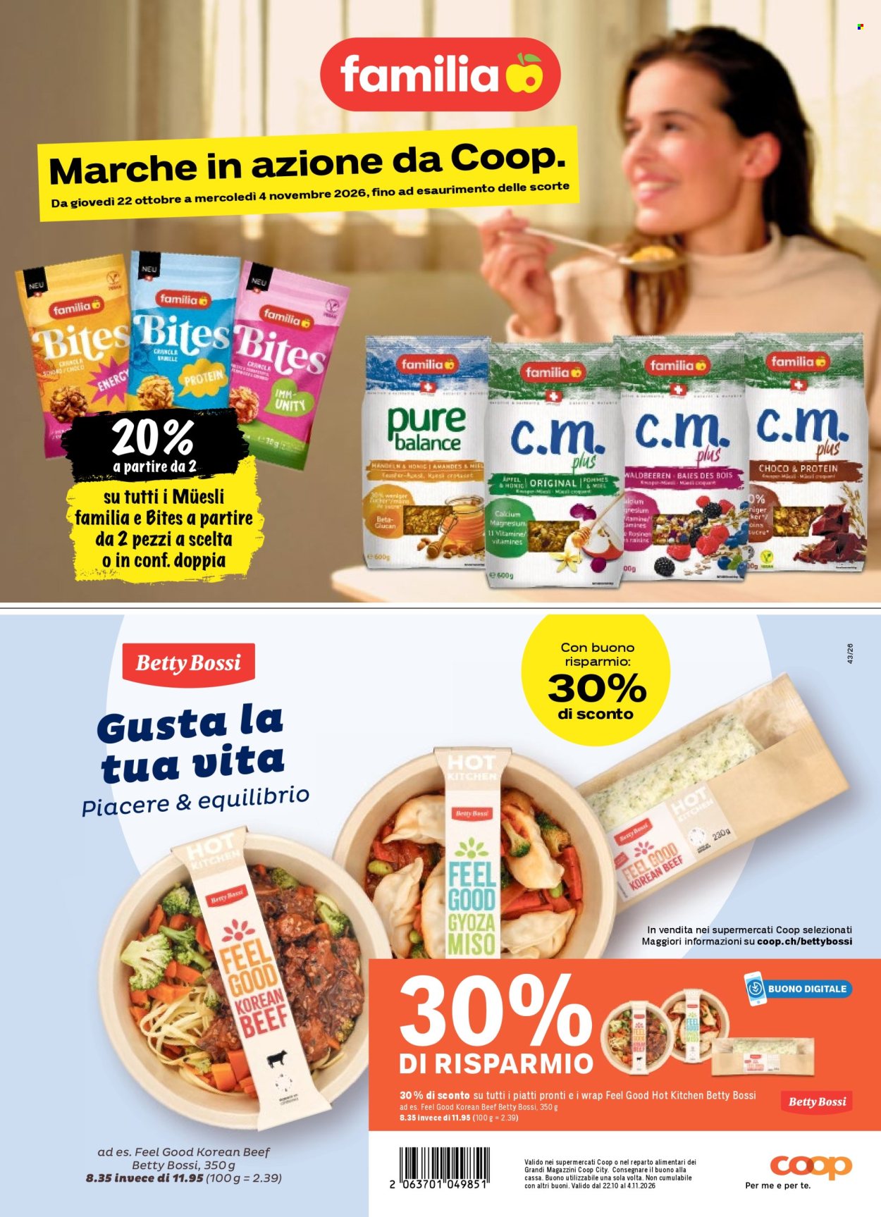 Prospekt Coop - 22.10.2026 - 28.10.2026. Seite 30