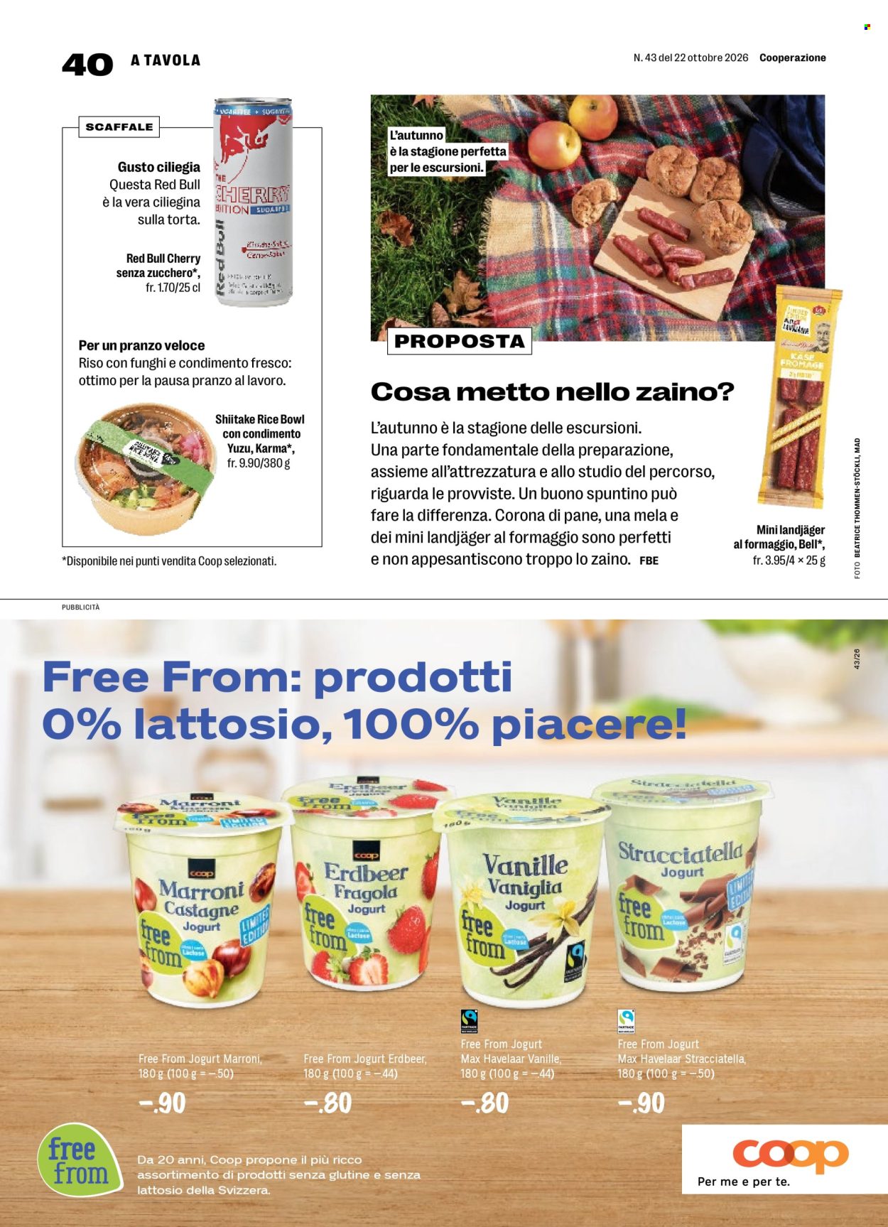 Prospekt Coop - 22.10.2026 - 28.10.2026. Seite 40