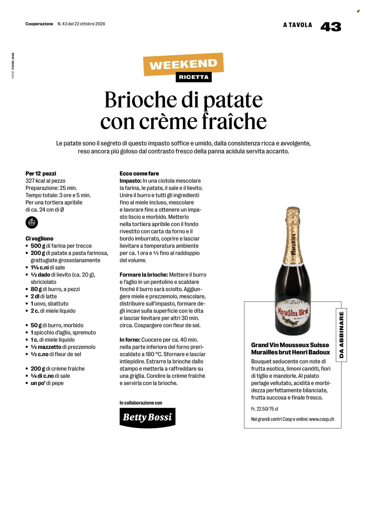 Prospekt Coop - 22.10.2026 - 28.10.2026. Seite 43