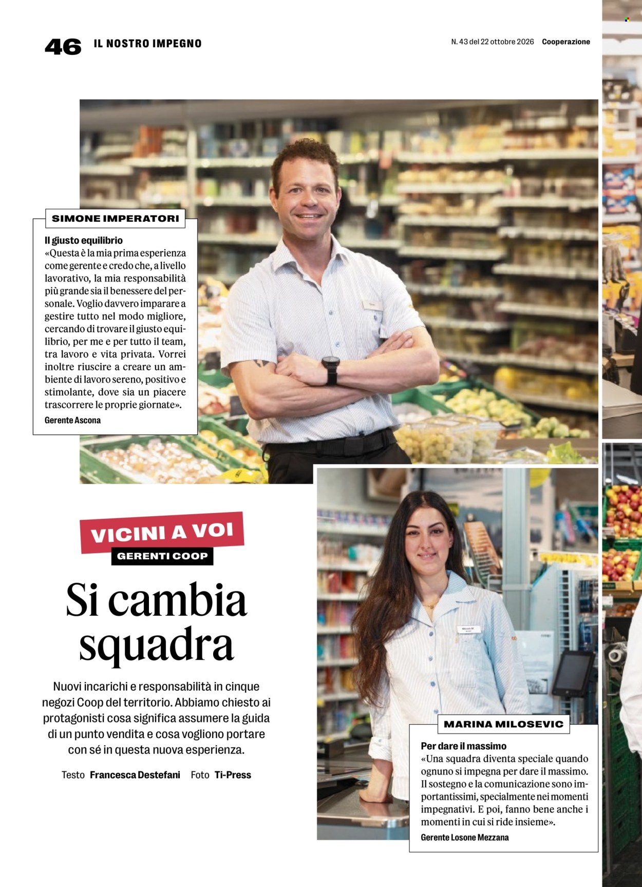 Prospekt Coop - 22.10.2026 - 28.10.2026. Seite 46