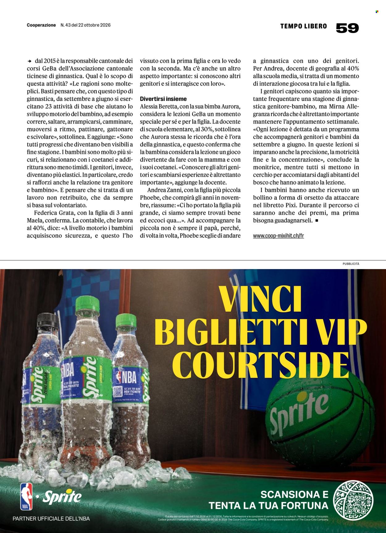 Prospekt Coop - 22.10.2026 - 28.10.2026. Seite 59