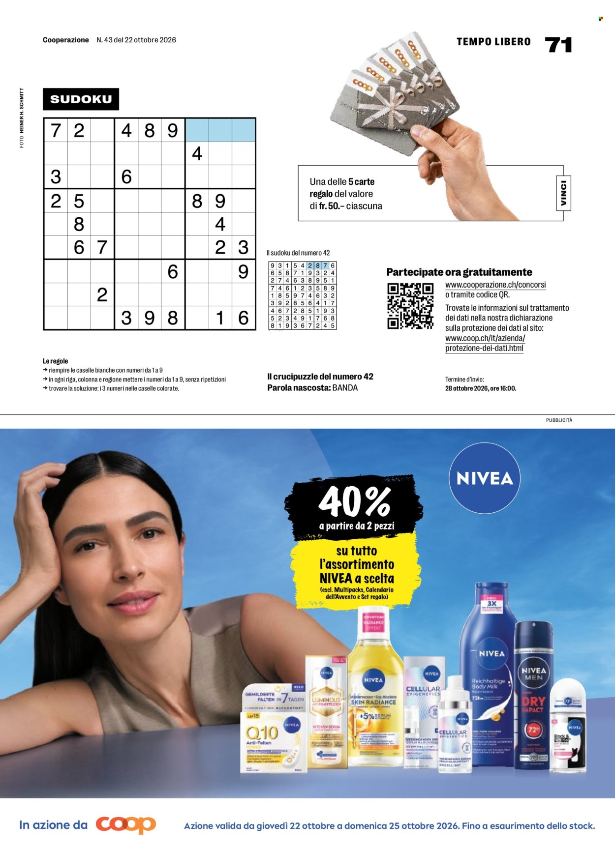 Prospekt Coop - 22.10.2026 - 28.10.2026. Seite 71