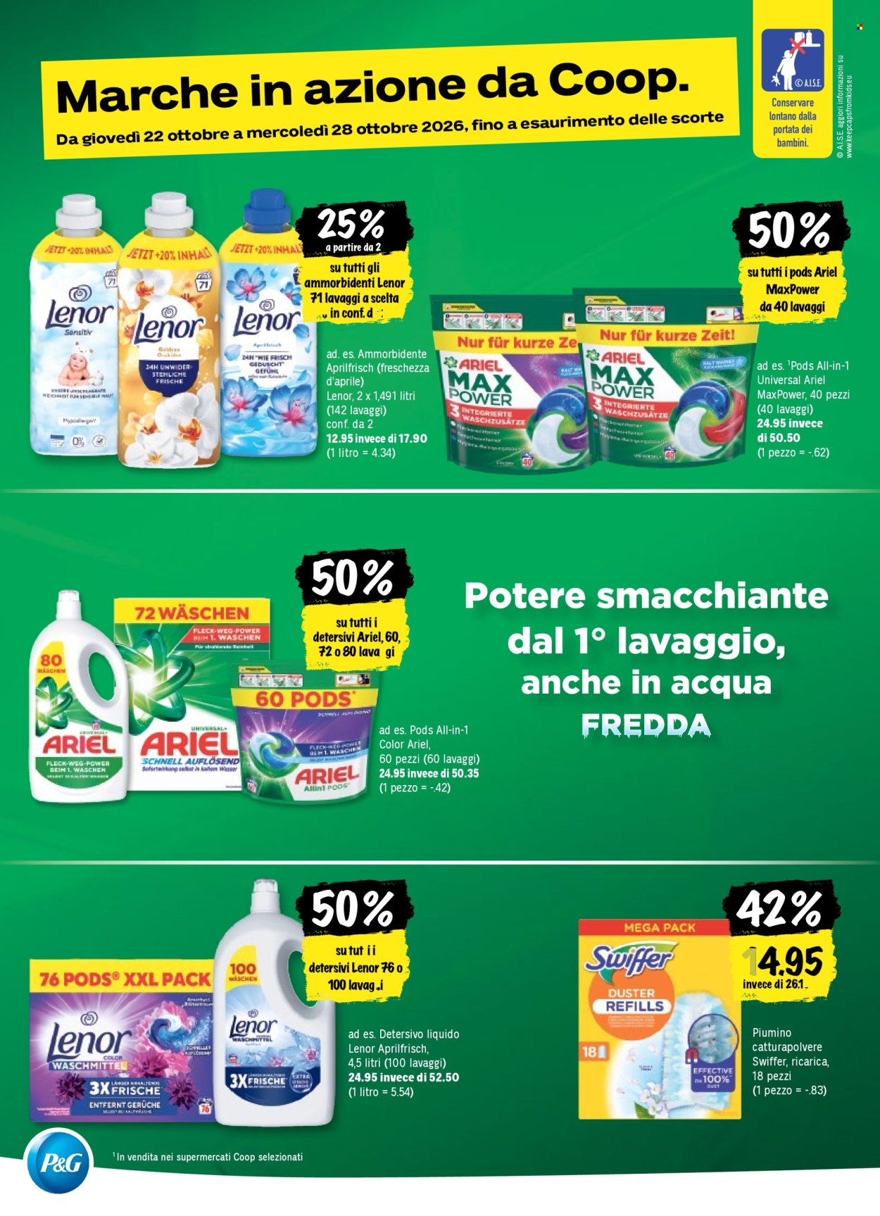 Prospekt Coop - 22.10.2026 - 28.10.2026. Seite 76
