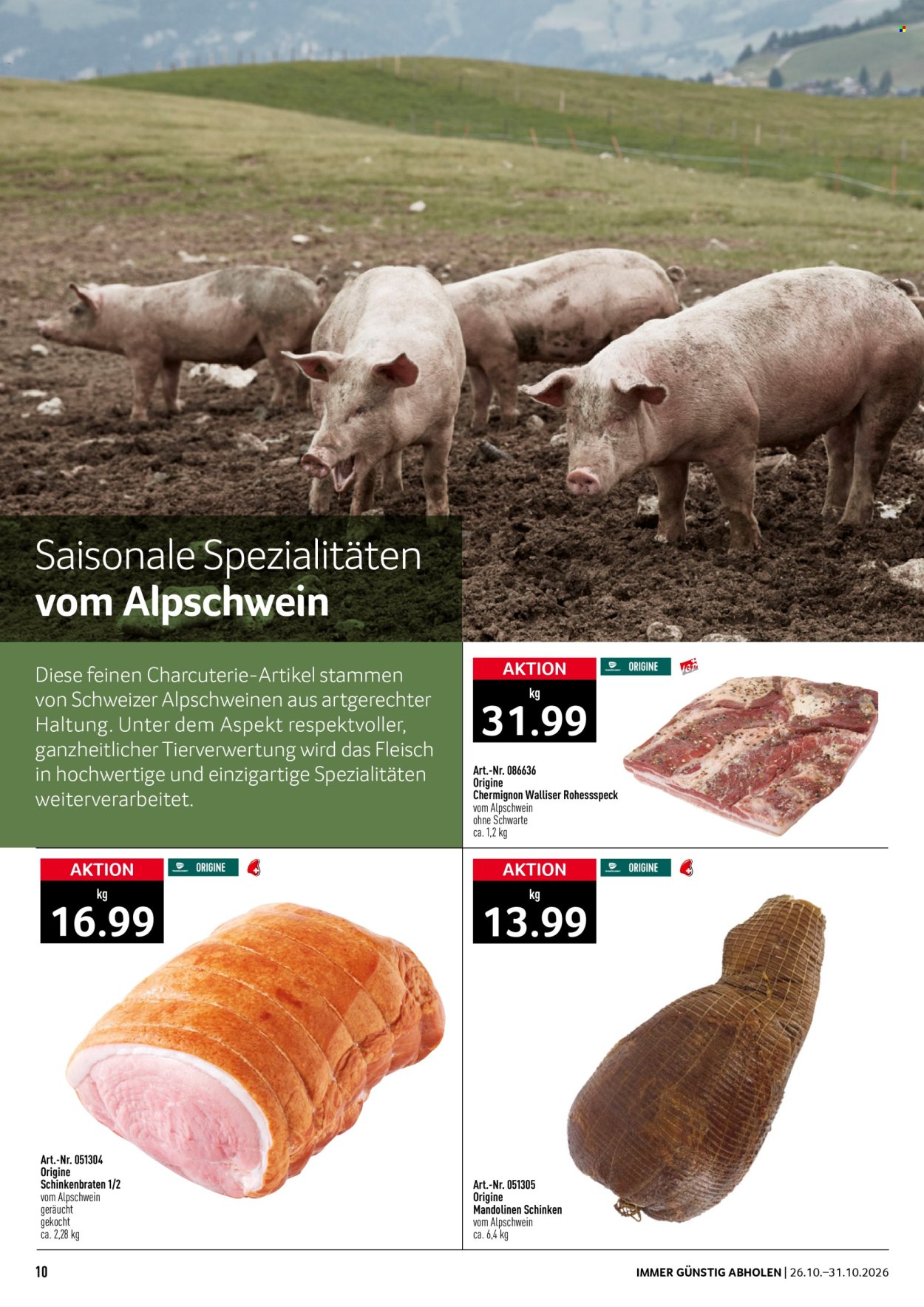 Prospekt Prodega - 26.10.2026 - 31.10.2026. Seite 10