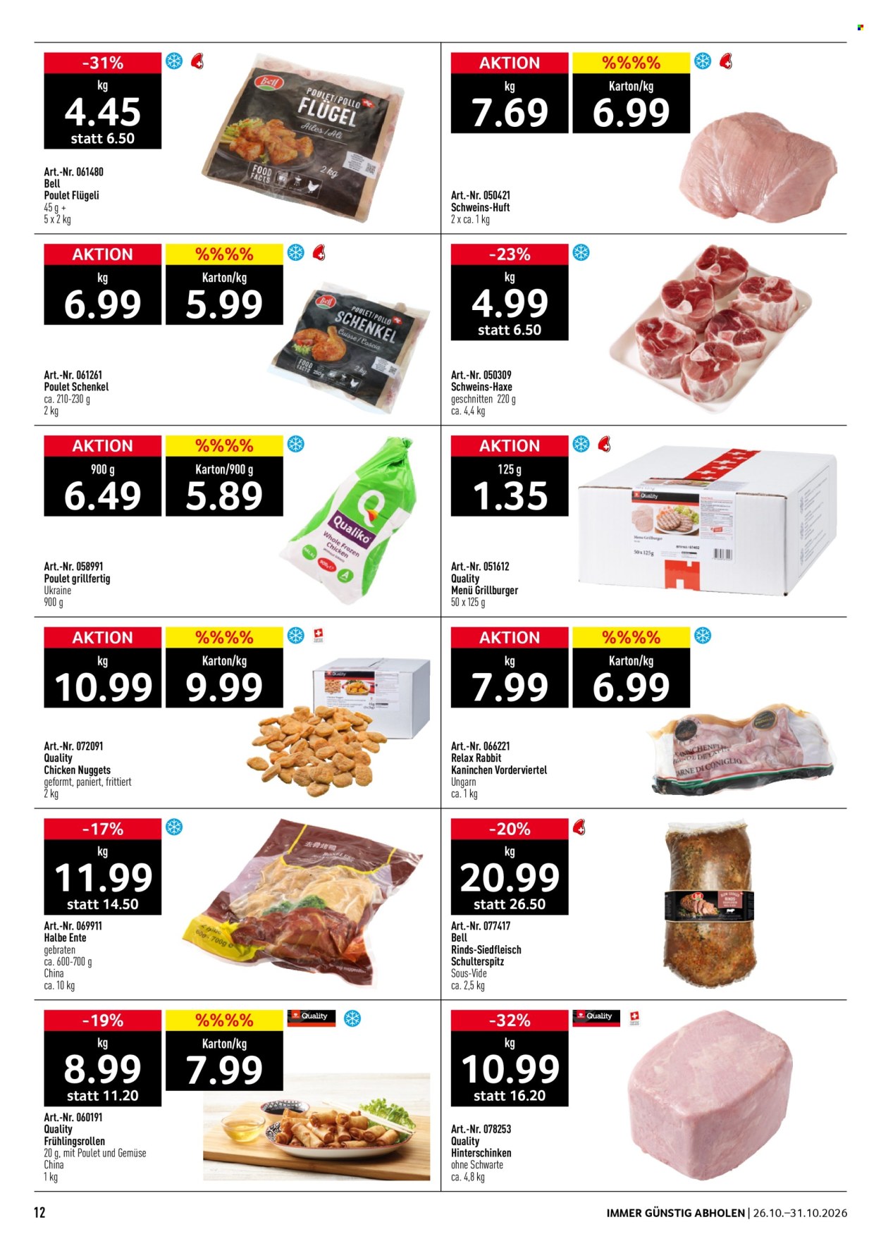 Prospekt Prodega - 26.10.2026 - 31.10.2026. Seite 12