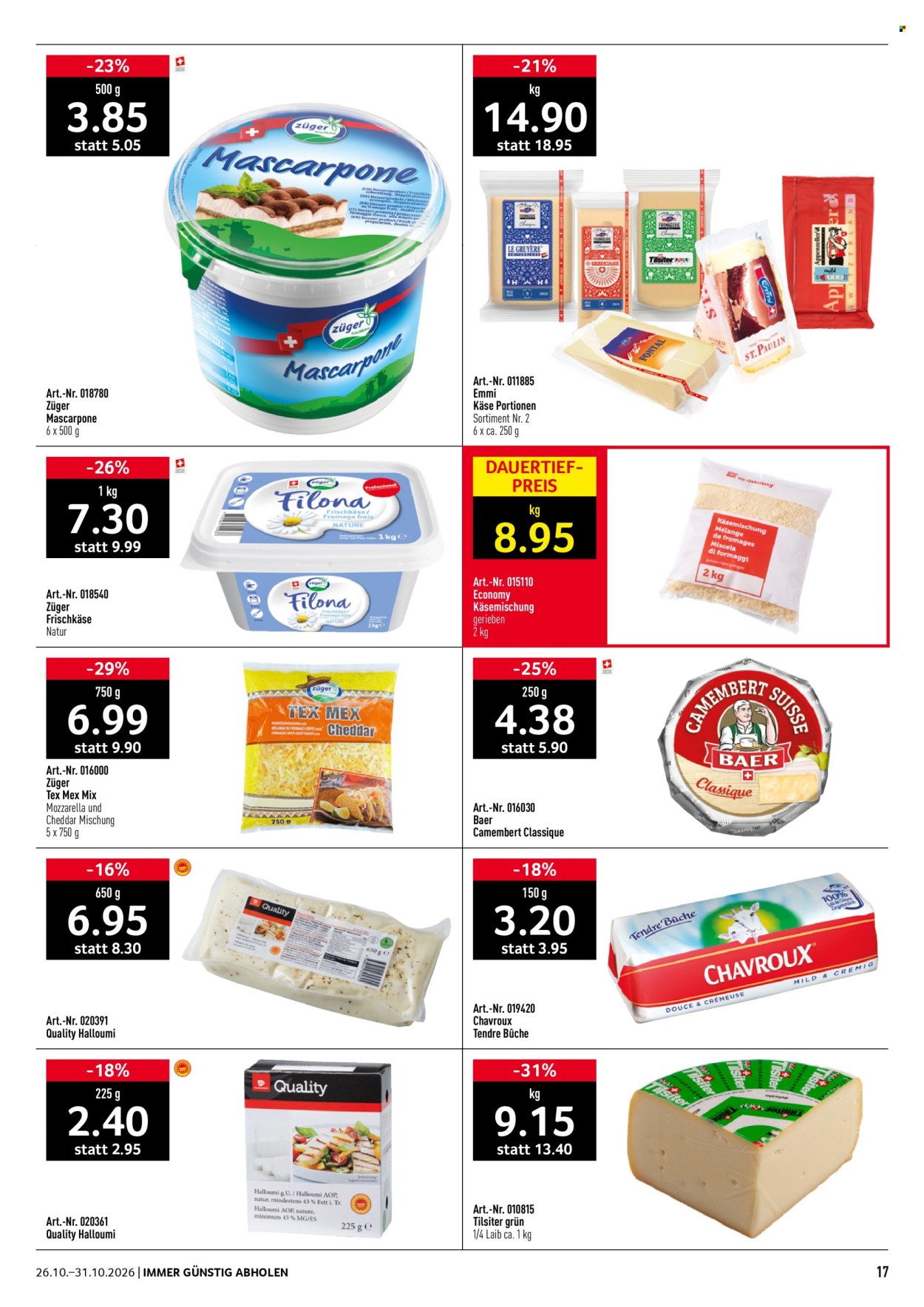 Prospekt Prodega - 26.10.2026 - 31.10.2026. Seite 17