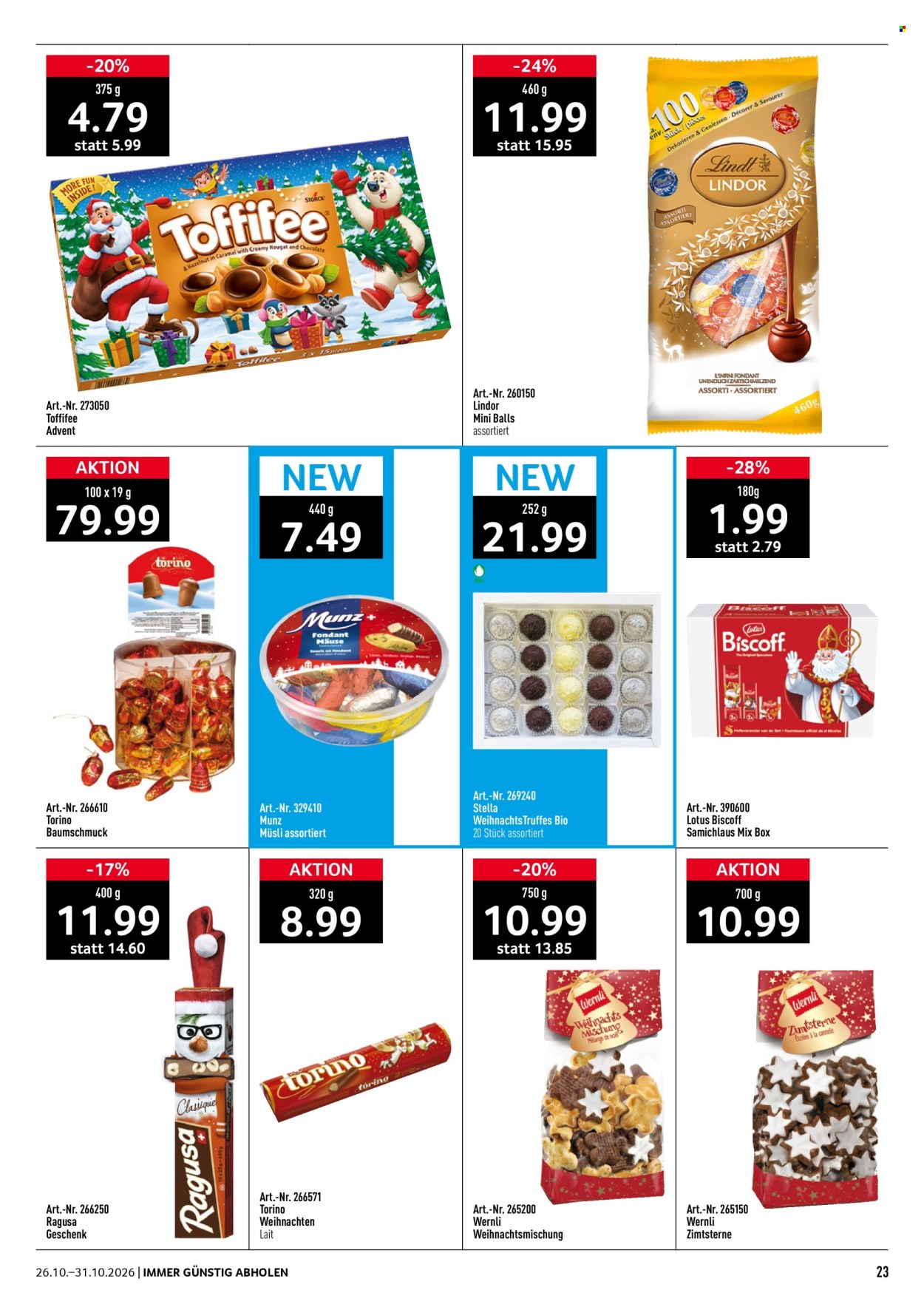 Prospekt Prodega - 26.10.2026 - 31.10.2026. Seite 23