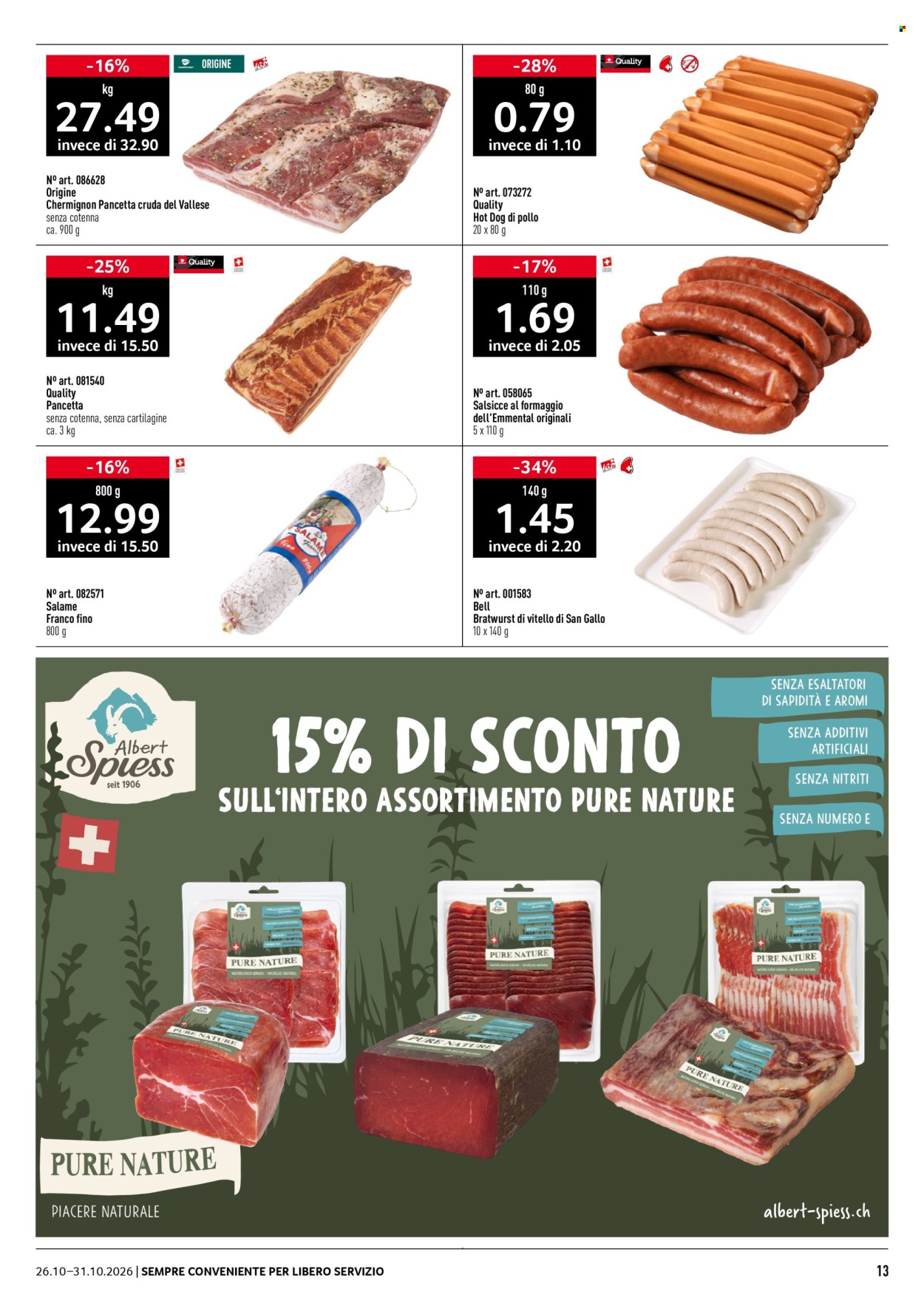 Prospekt Prodega - 26.10.2026 - 31.10.2026. Seite 13