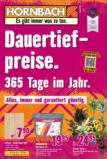 Prospekte Hornbach.