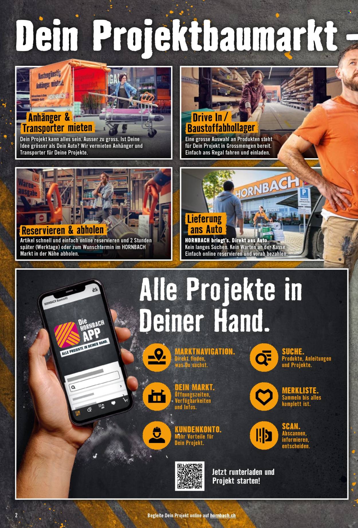 Prospekt Hornbach. Seite 2
