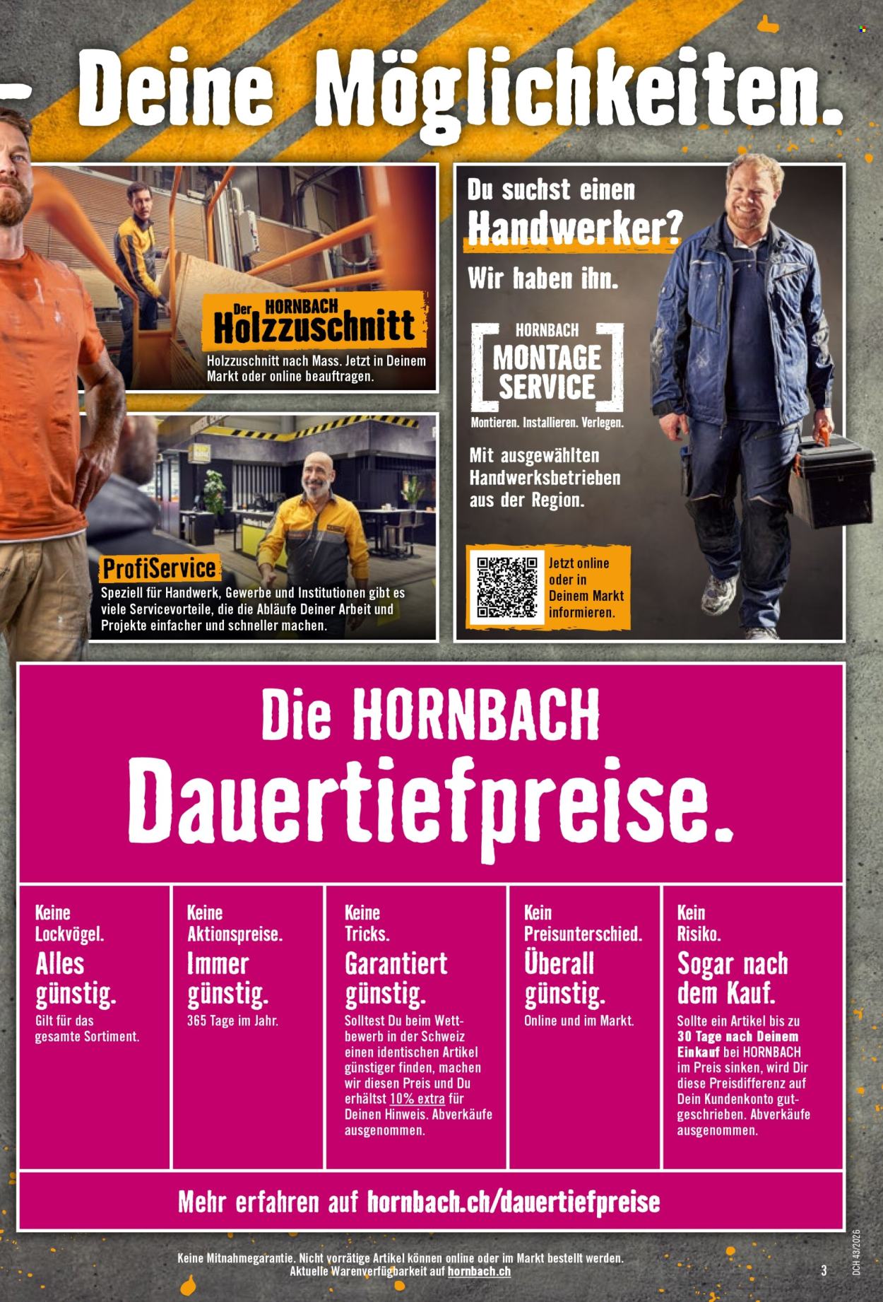 Prospekt Hornbach. Seite 3