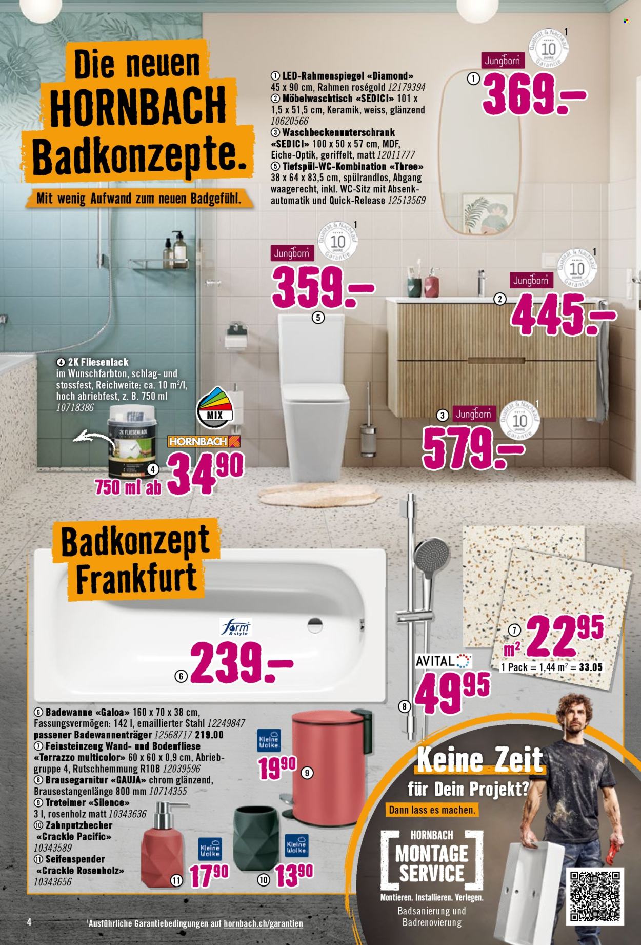 Prospekt Hornbach. Seite 4