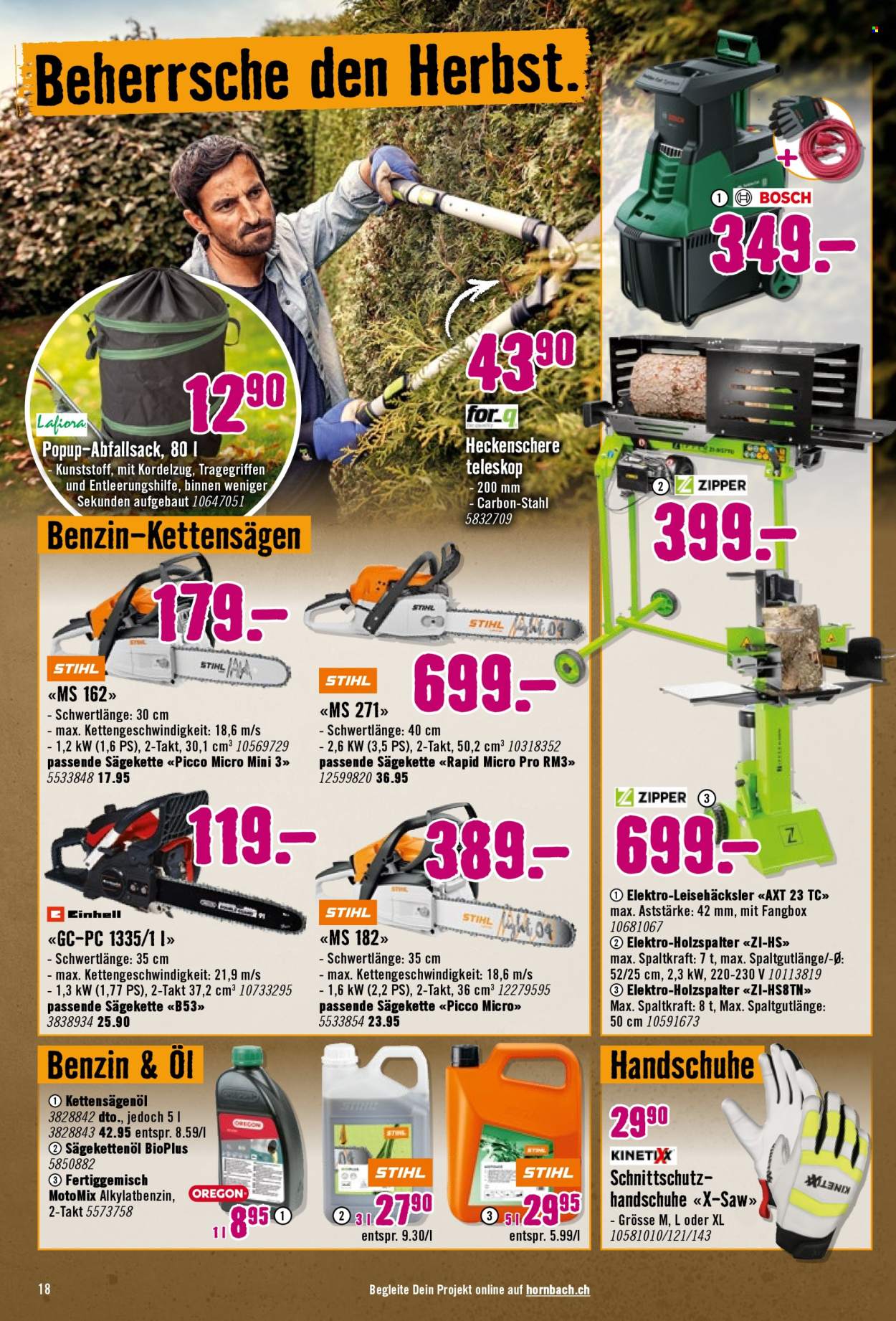 Prospekt Hornbach. Seite 18
