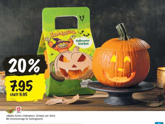 JaMaDu Kürbis Halloween