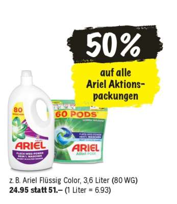 Ariel Flüssig Color
