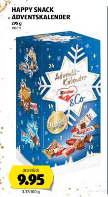 HAPPY SNACK ADVENTSKALENDER
