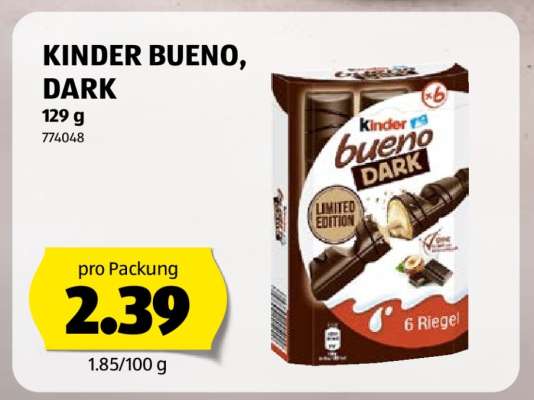KINDER BUENO, DARK