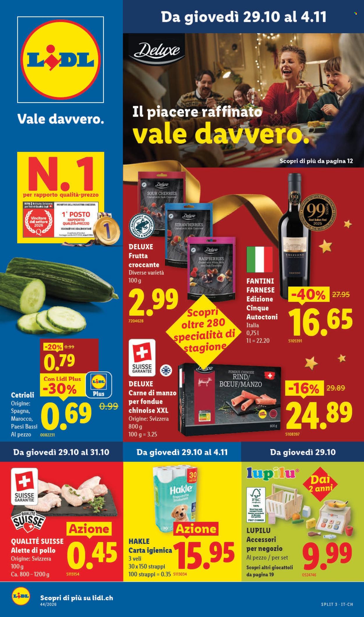 Prospekt Lidl - 29.10.2026 - 4.11.2026. Seite 1