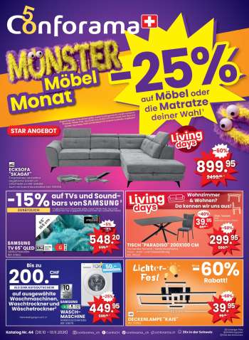 thumbnail - Conforama Prospekt - Katalog Nr. 44