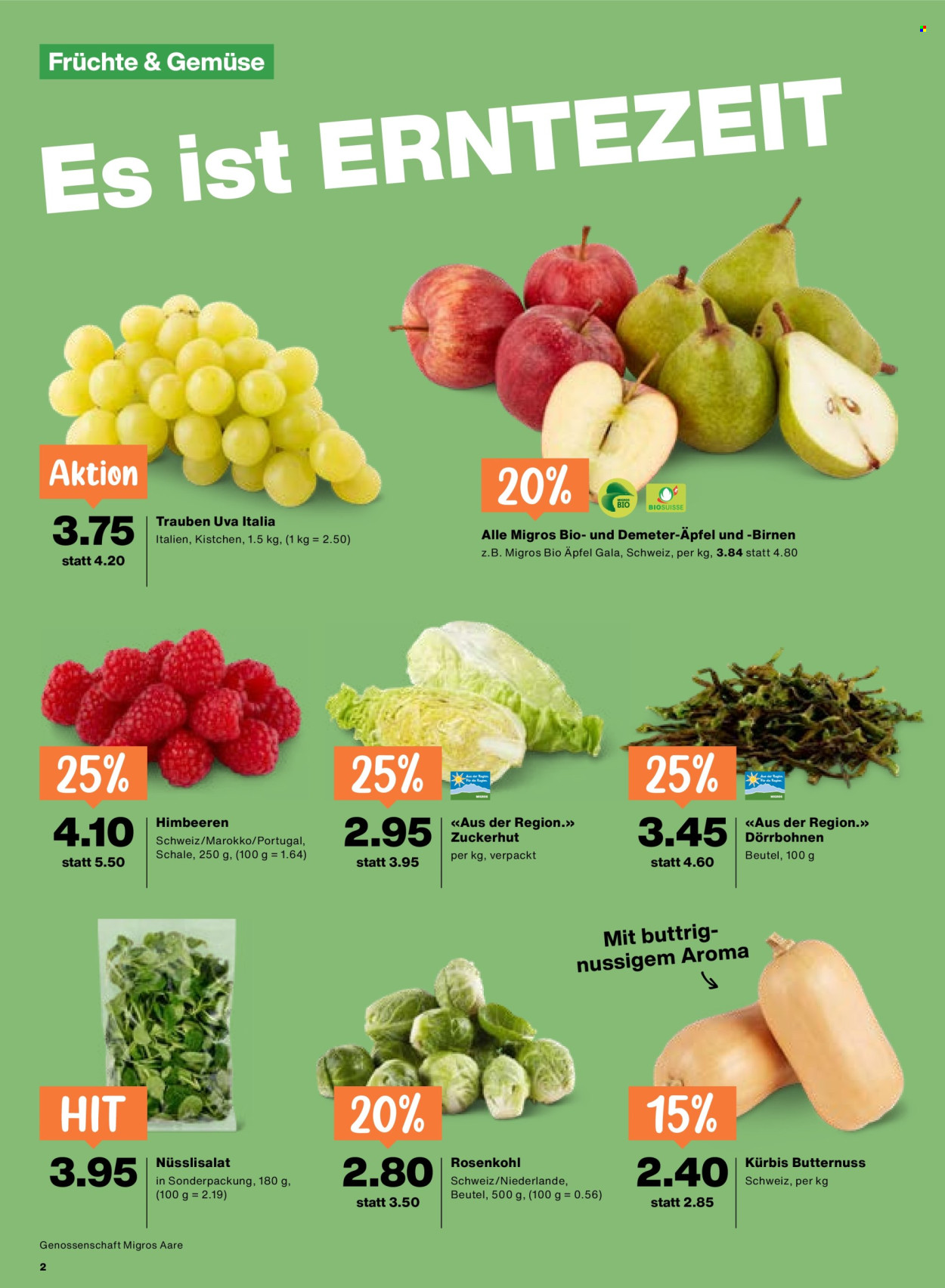Prospekt Migros - 29.10.2026 - 4.11.2026. Seite 2
