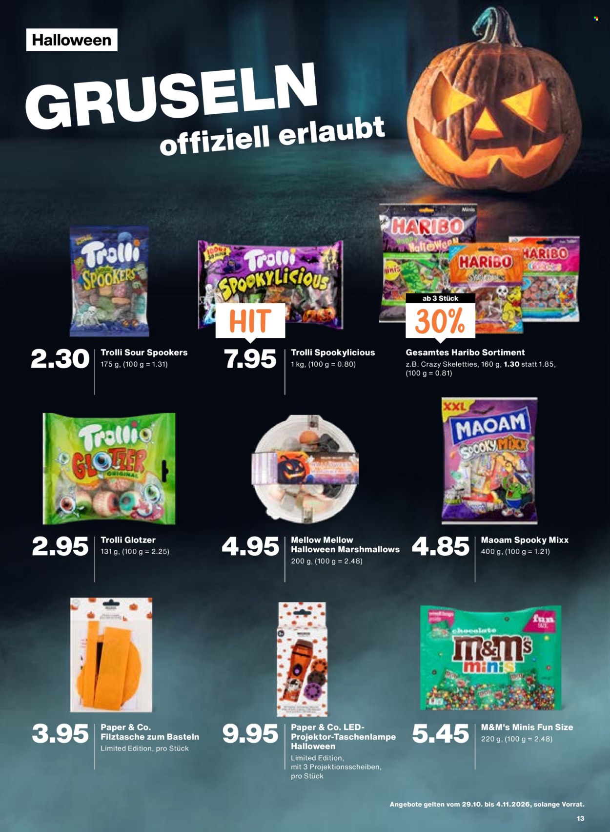 Prospekt Migros - 29.10.2026 - 4.11.2026. Seite 13