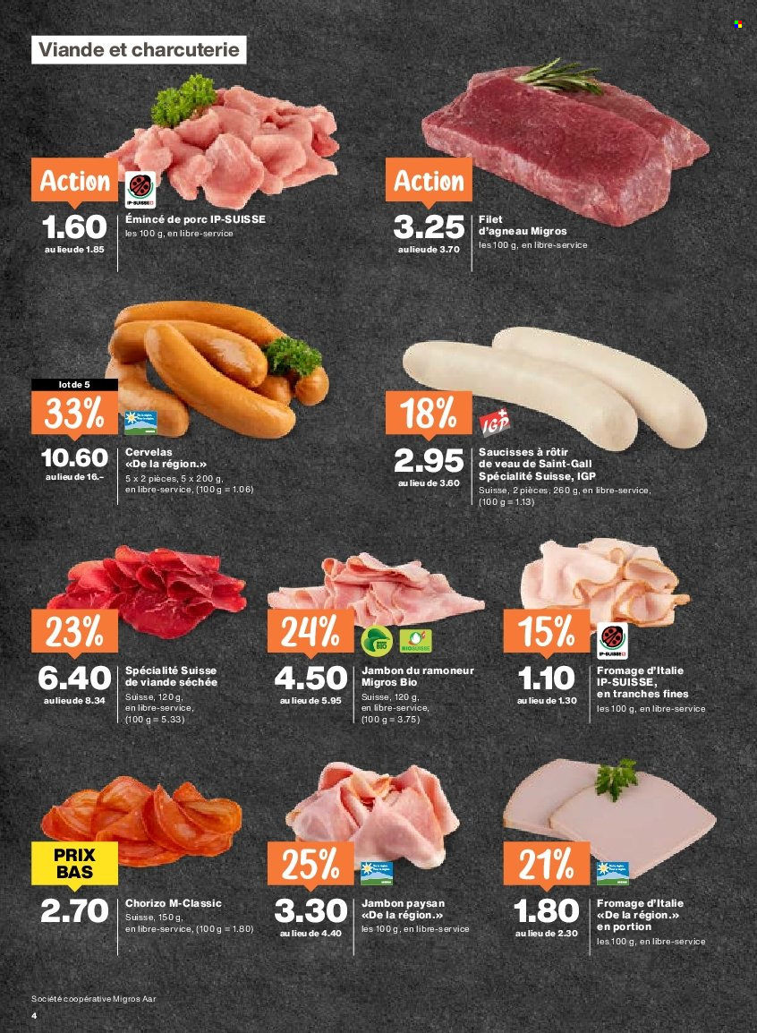 Prospekt Migros - 29.10.2026 - 4.11.2026. Seite 4