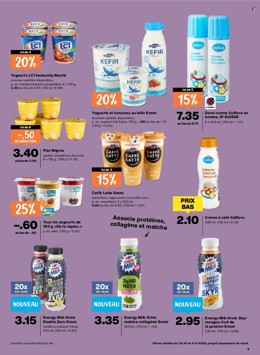 Prospekt Migros - 29.10.2026 - 4.11.2026. Seite 9