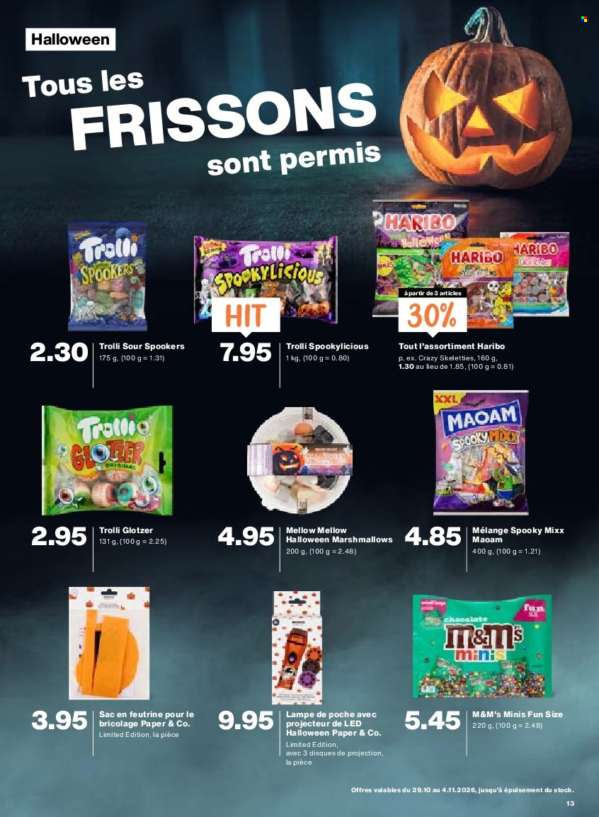Prospekt Migros - 29.10.2026 - 4.11.2026. Seite 13
