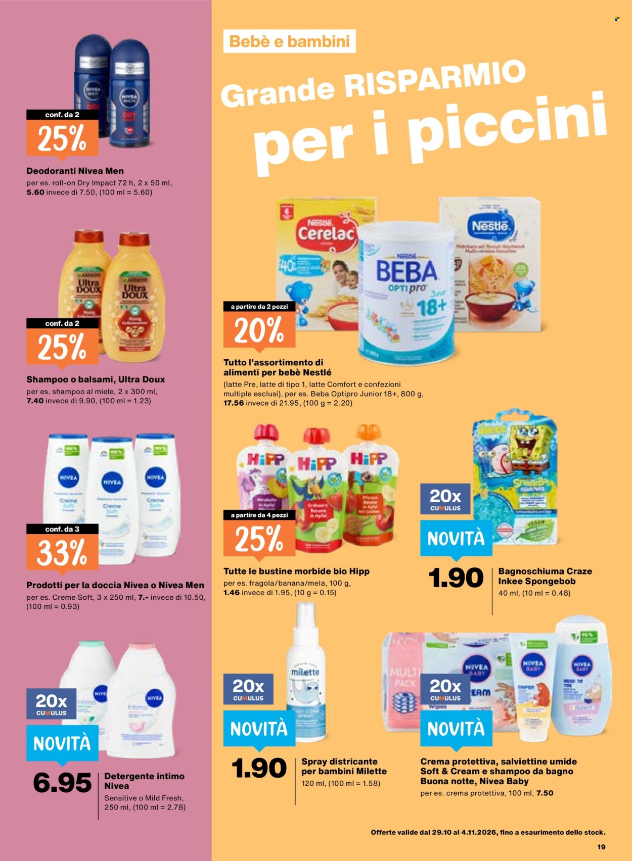 Prospekt Migros - 29.10.2026 - 4.11.2026. Seite 19