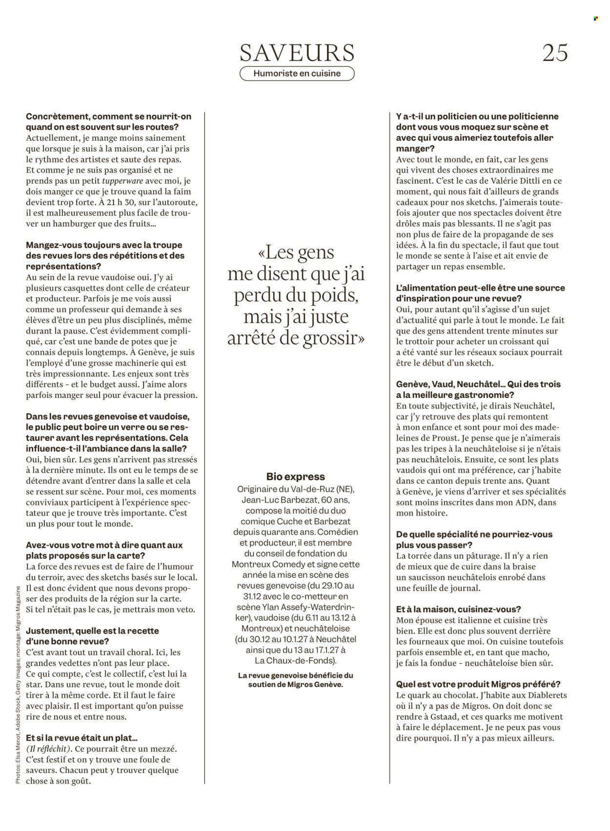 Prospekt Migros - 28.10.2026 - 4.11.2026. Seite 25