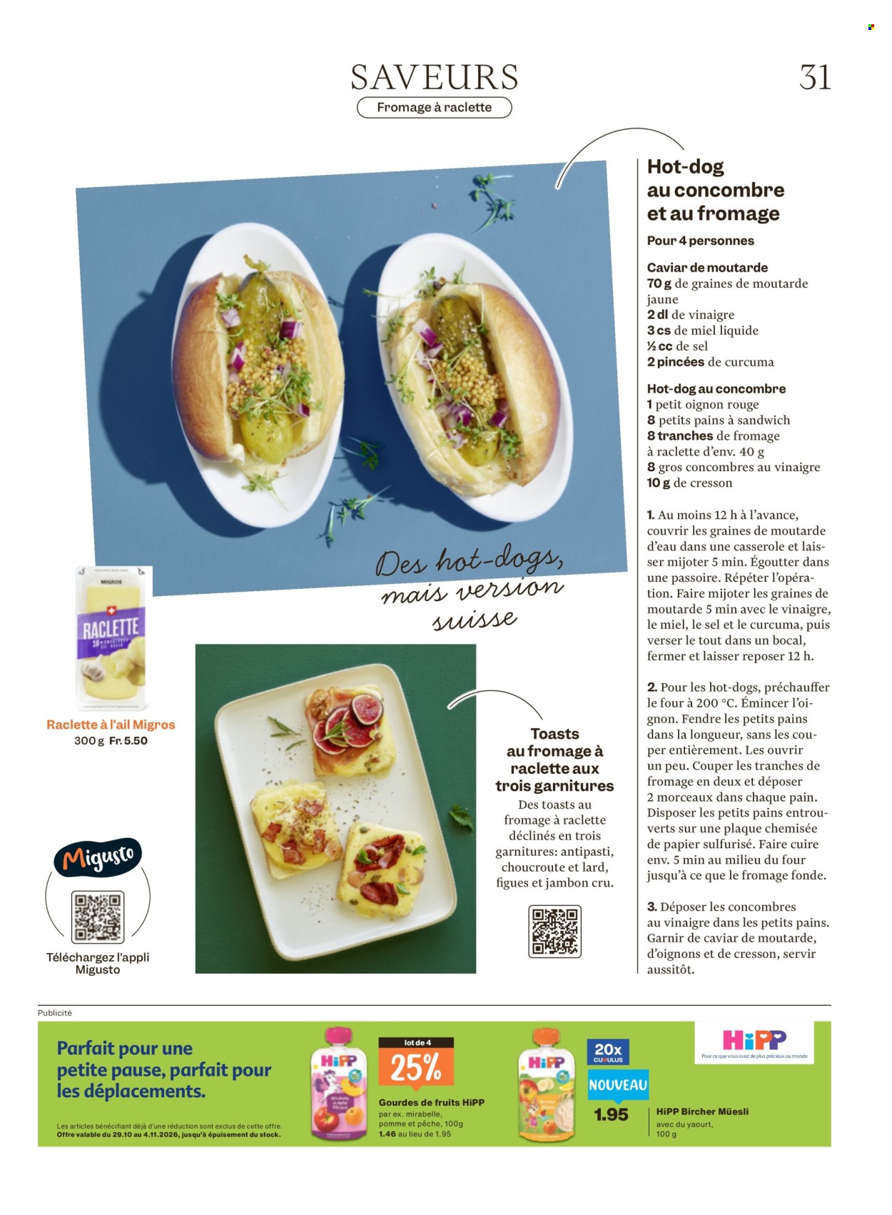 Prospekt Migros - 28.10.2026 - 4.11.2026. Seite 31