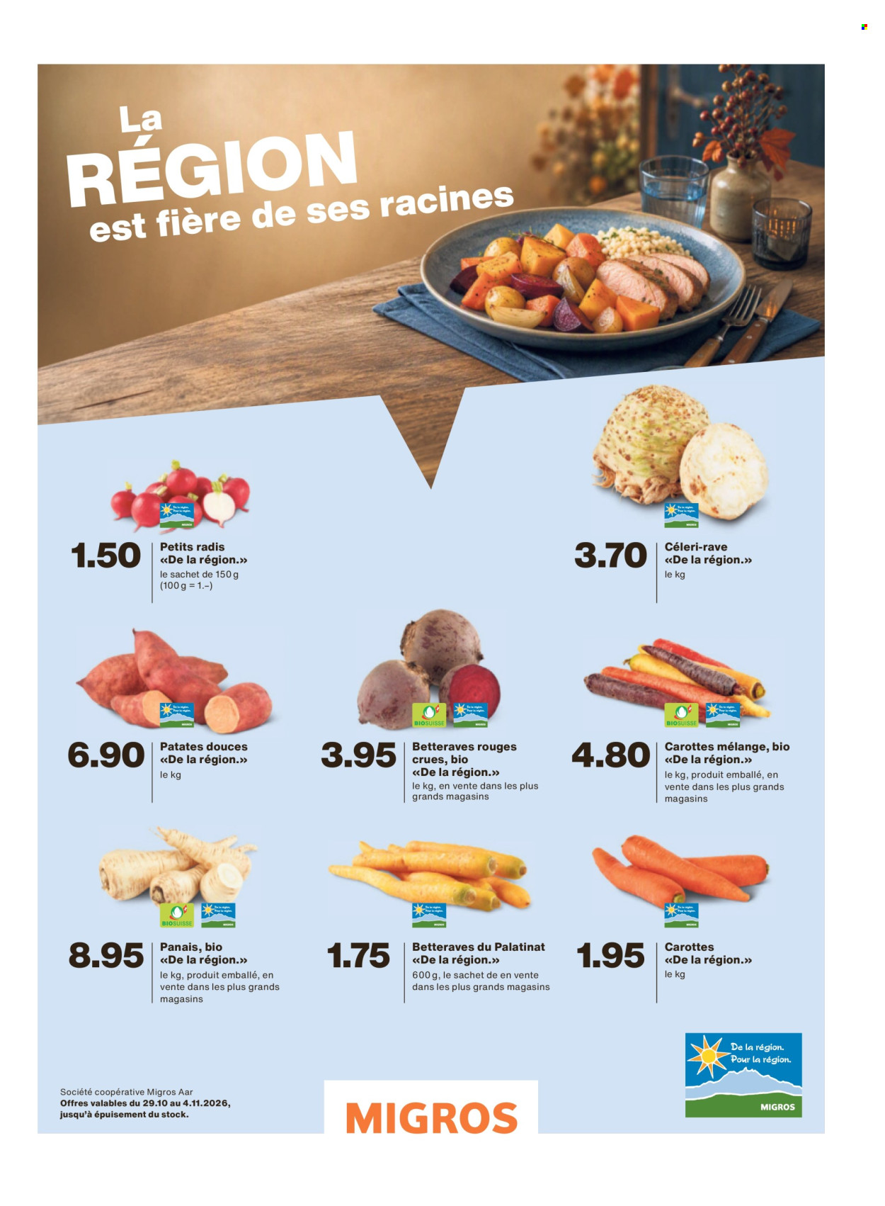 Prospekt Migros - 28.10.2026 - 4.11.2026. Seite 47