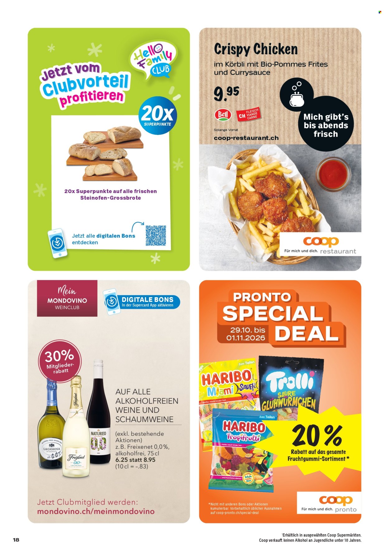Prospekt Coop - 29.10.2026 - 4.11.2026. Seite 18