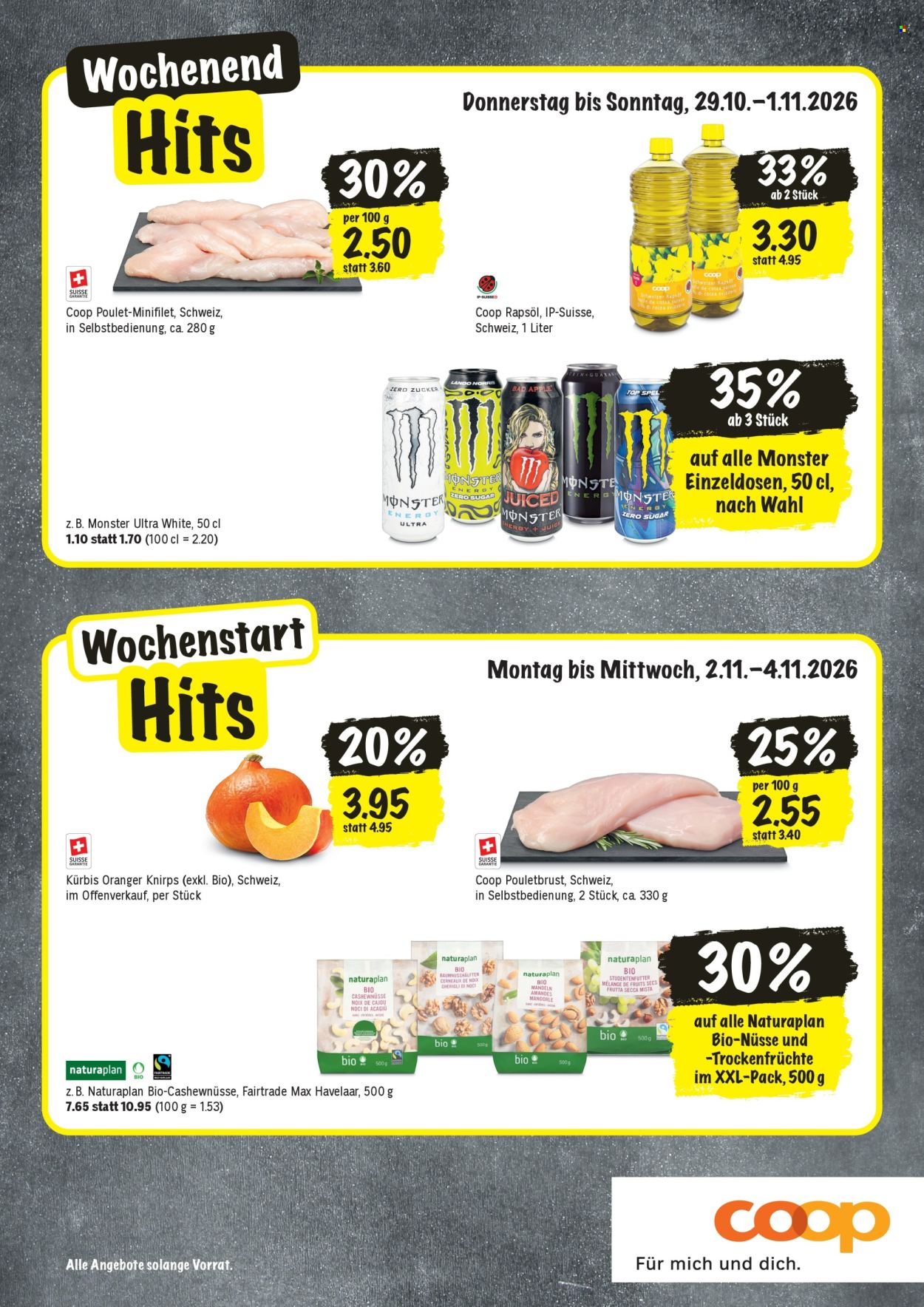 Prospekt Coop - 29.10.2026 - 4.11.2026. Seite 20