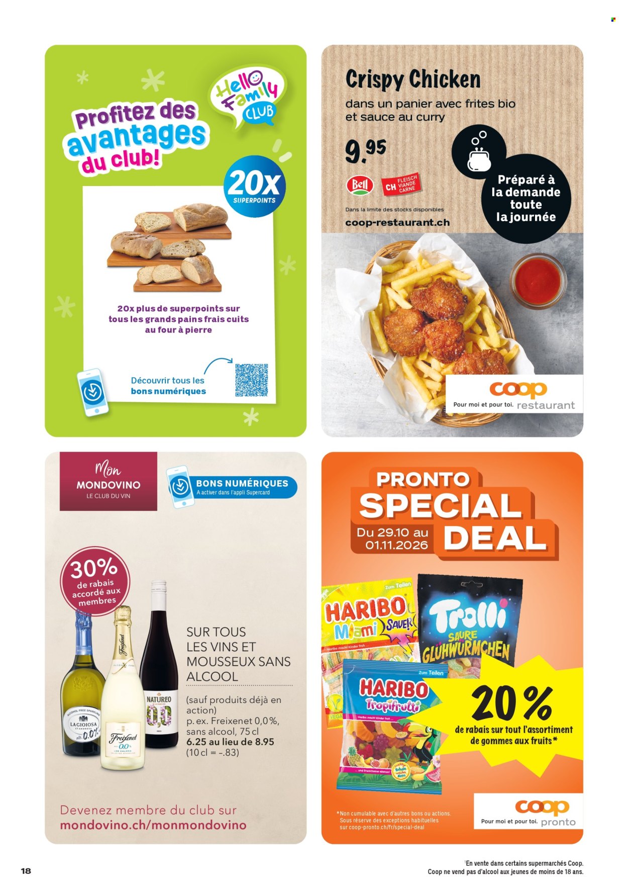 Prospekt Coop - 29.10.2026 - 4.11.2026. Seite 18